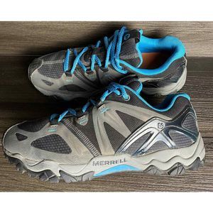 Merrell Woman's Hiking Shoes Size 7 Pink /Black Qform2‎ Hiking Shoes